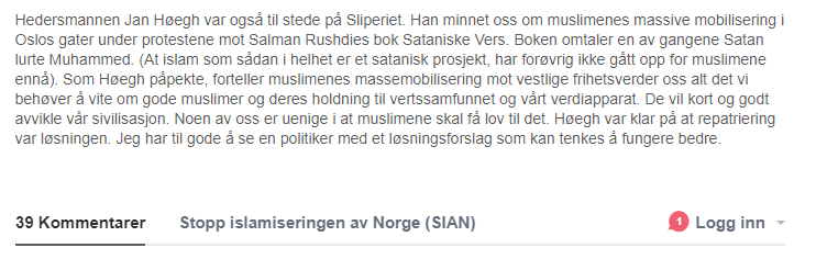 repatriering er løsningen